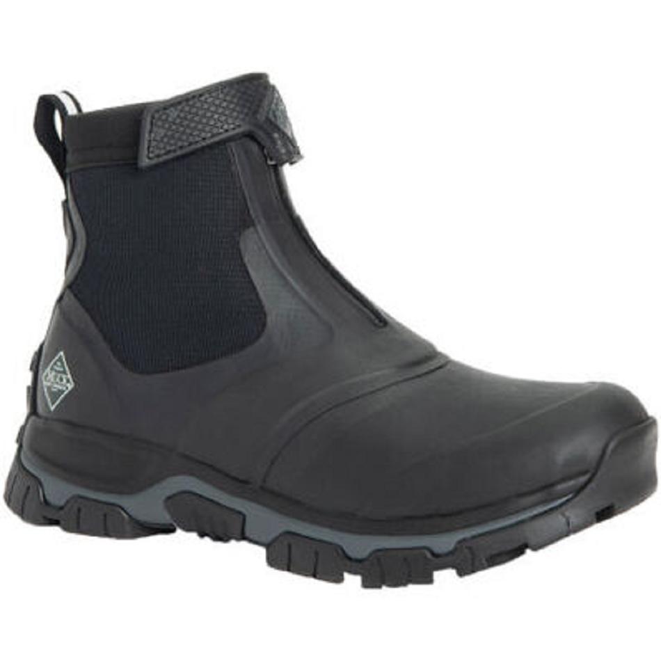 Black Muck Boot Apex Mid Zip Men\'s Outdoor Activity | UK_EP9457