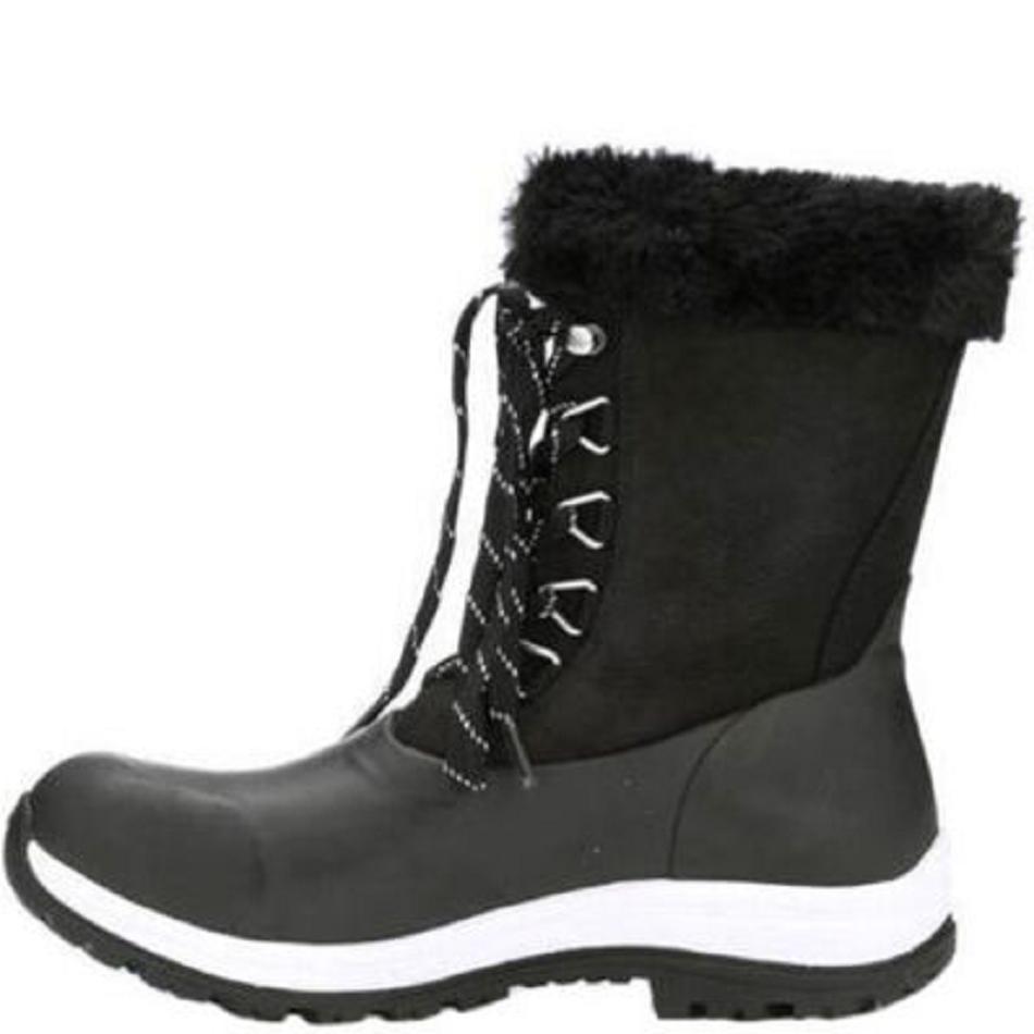 Black Muck Boot Apres Lace Arctic Grip Women's Shop All | UK_S1710