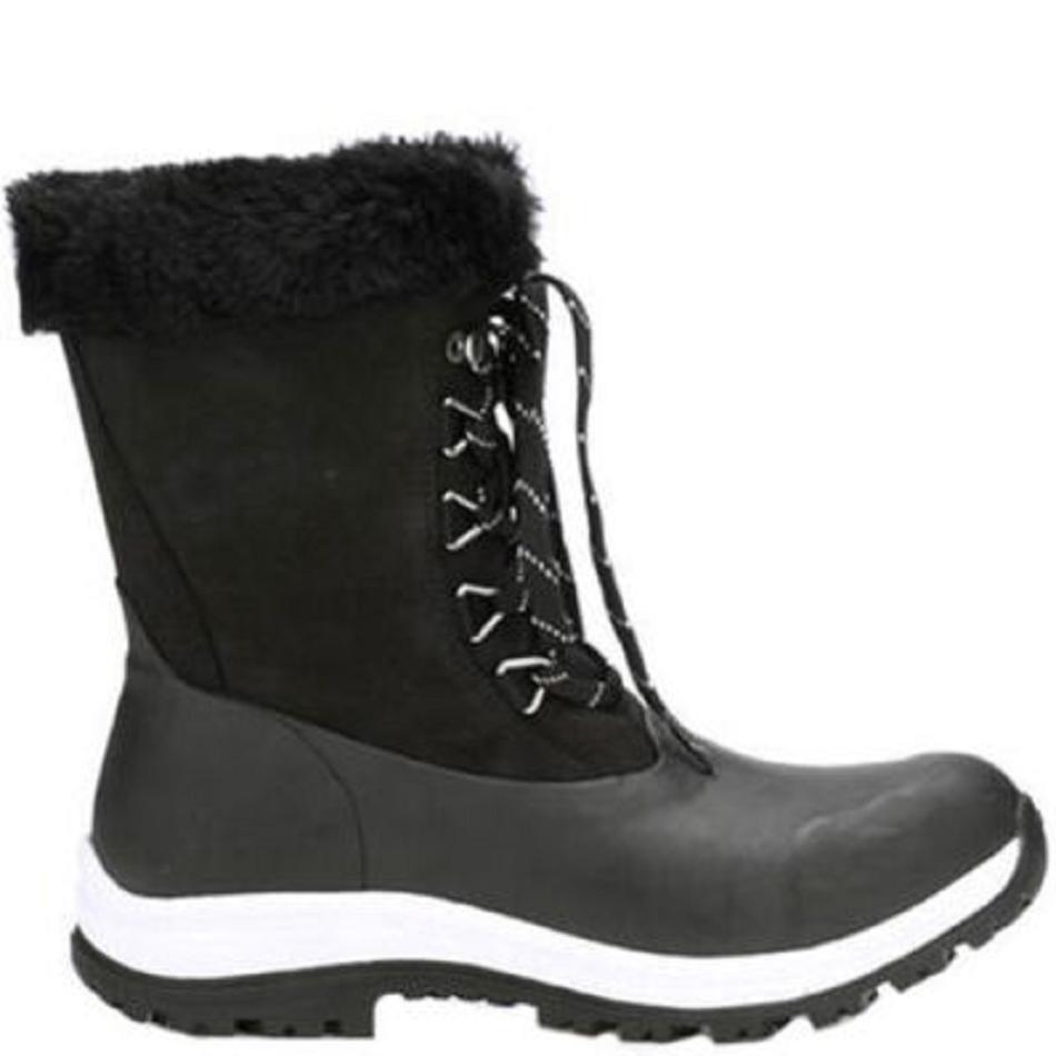 Black Muck Boot Apres Lace Arctic Grip Women's Shop All | UK_S1710