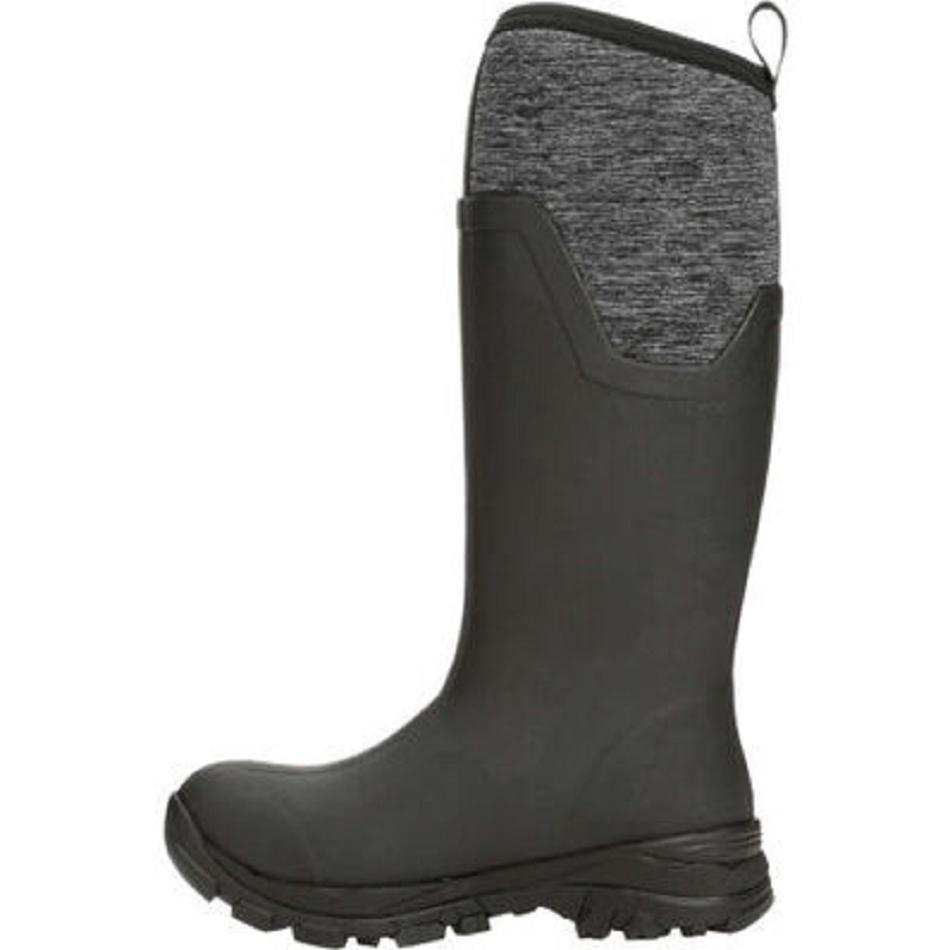 Black Muck Boot Arctic Ice Tall + Vibram Arctic Grip A.T. Women's Snow | UK_R8841