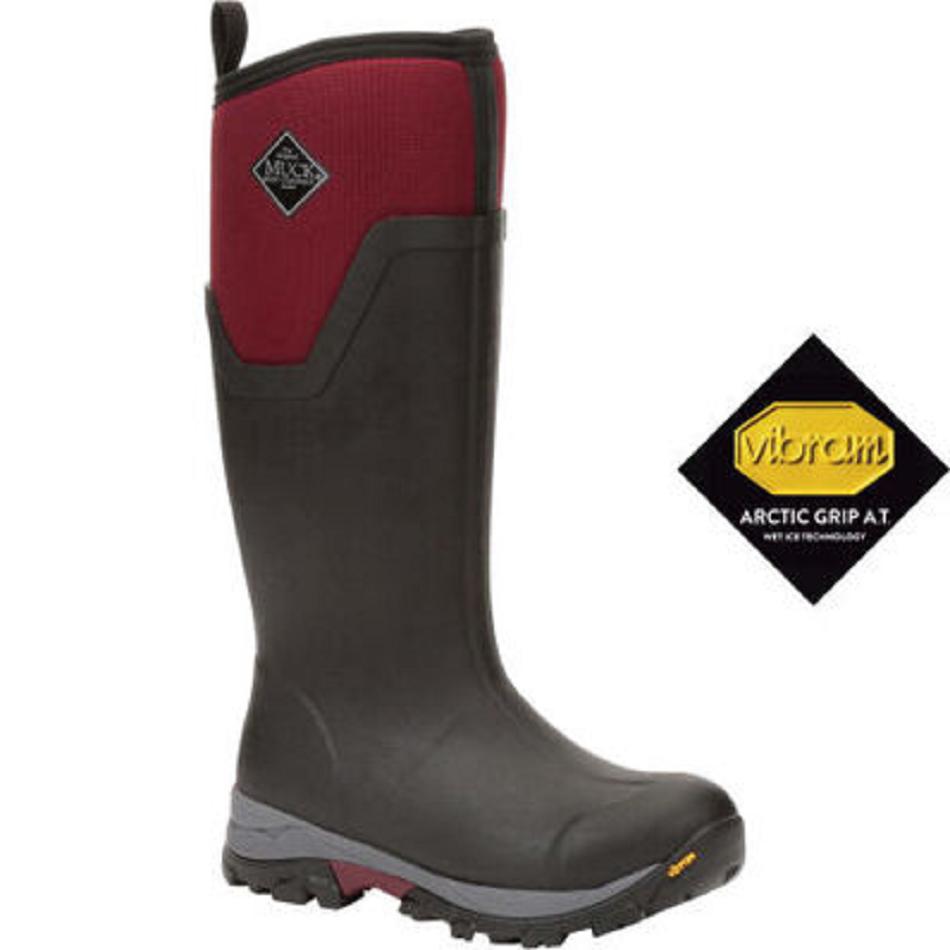 Black Muck Boot Arctic Ice Vibram Arctic Grip All-Terrain Tall Women\'s Shop All | UK_ED6138