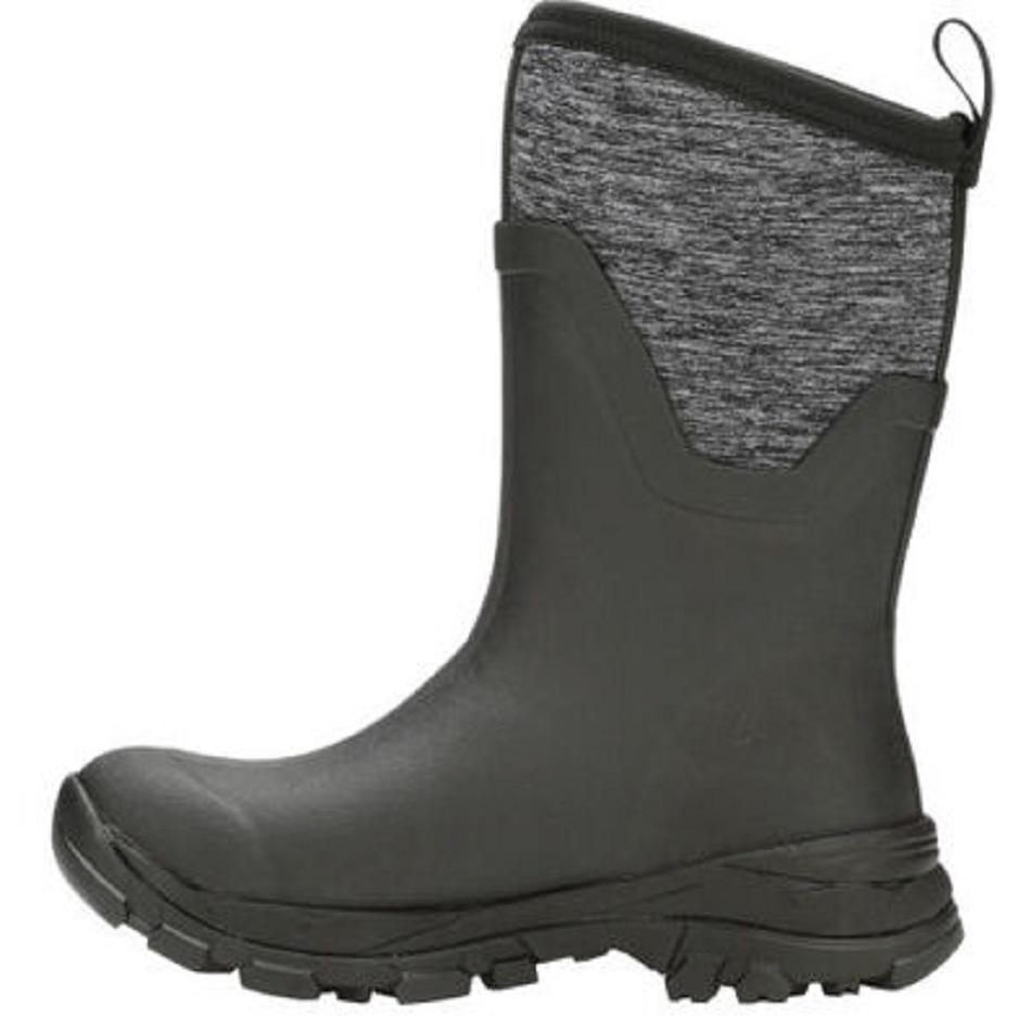 Black Muck Boot Arctic Ice Vibram Arctic Grip All-Terrain Mid Women's Snow | UK_EE2954