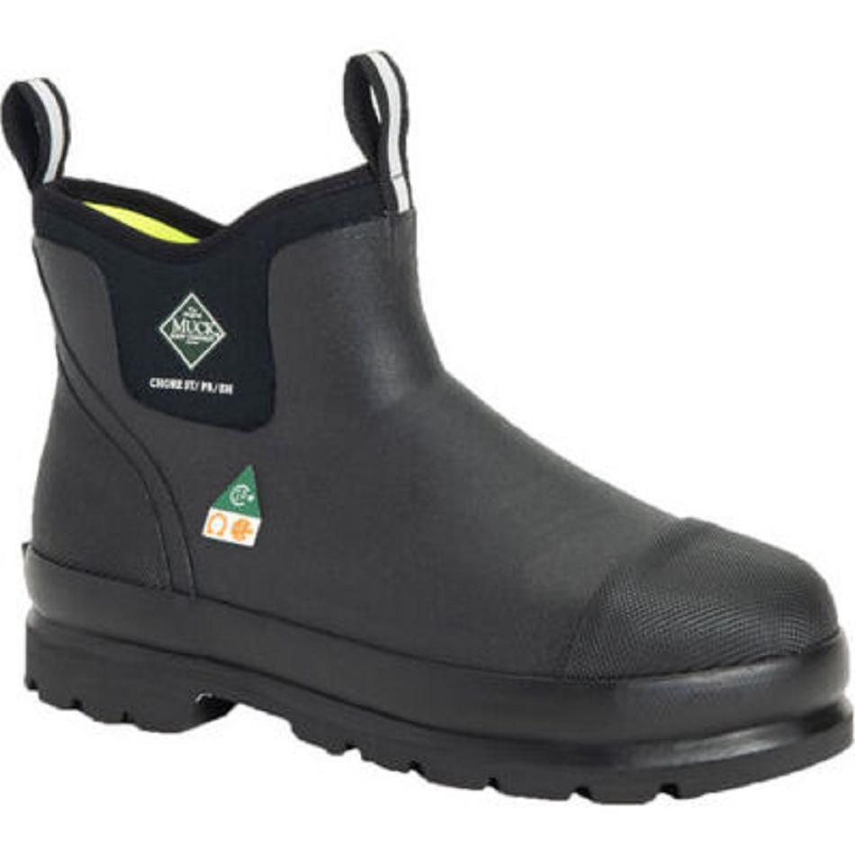 Black Muck Boot Chore Classic CSA Steel Toe Men\'s Work & Safety | UK_EC5504