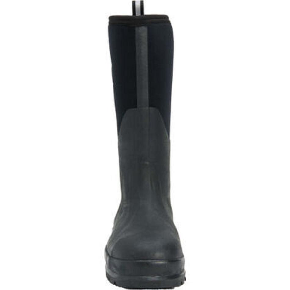 Black Muck Boot Chore Classic Tall Steel toe Men's AntiViral Protection | UK_YJ6660