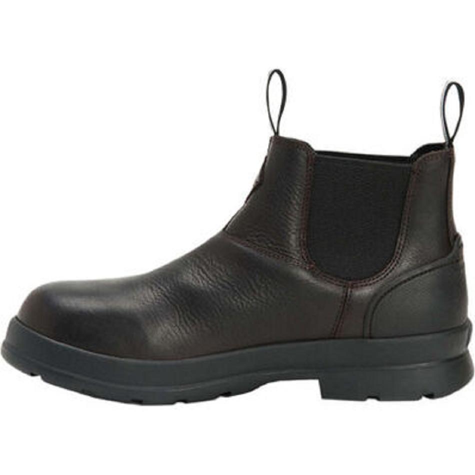 Black Muck Boot Chore Farm Leather Chelsea Men's Shop All | UK_CG2475