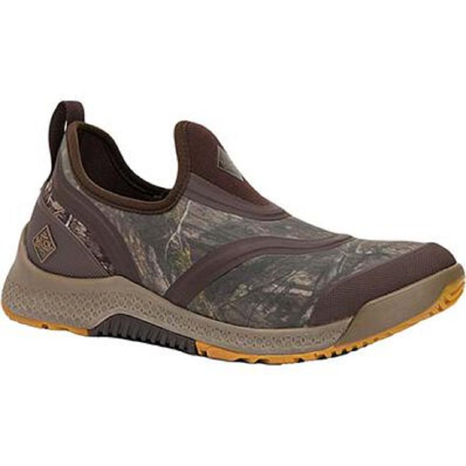 Brown Muck Boot Mossy Oak Country DNA Outscape Slip On Men\'s Garden | UK_QX4834