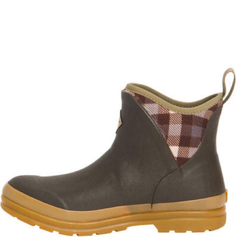 Brown Muck Boot Originals Ankle Women's Plaid | UK_TA2599