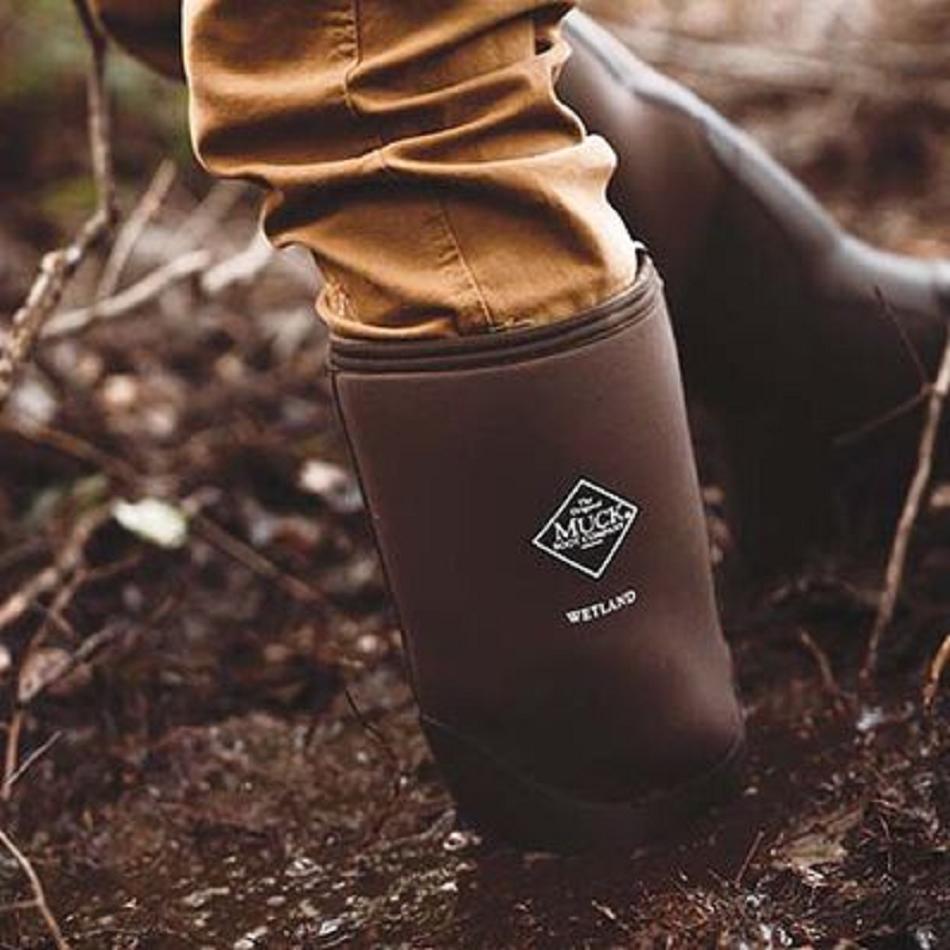 Brown Muck Boot Wetland Boot Women's Tall Boots | UK_AZ4958