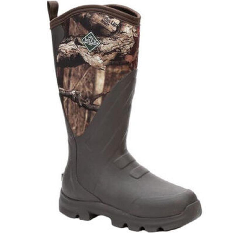 Brown Muck Boot Woody Grit Men\'s Camouflage | UK_IM8255