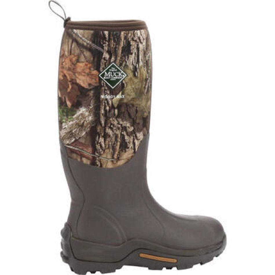 Brown Muck Boot Woody Max Mossy Oak Men\'s Hunt | UK_CR9714