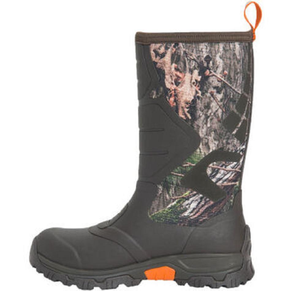 Camo Muck Boot Mossy Oak Apex Pro Vibram Arctic Grip All-Terrain Men's Hunt | UK_EP2661