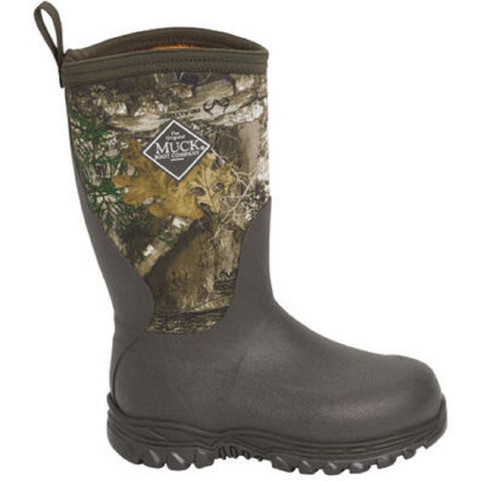 Camo Muck Boot Realtree EDGE Rugged II Kid Snow | UK_Q6591