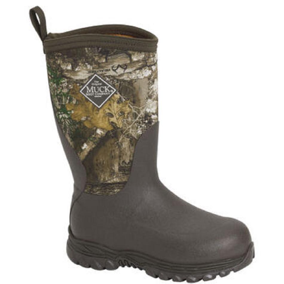 Camo Muck Boot Realtree EDGE Rugged II Kid Snow | UK_Q6591