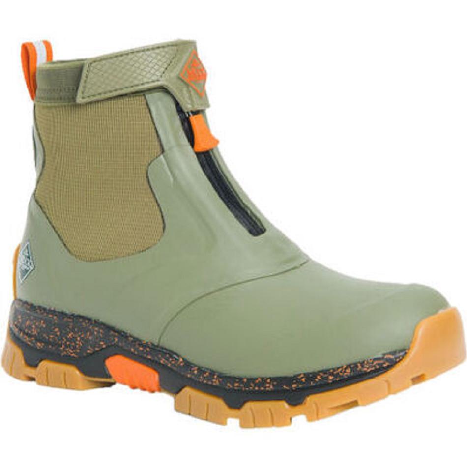 Green Muck Boot Apex Mid Zip Men\'s Ankle Boots | UK_AS5794