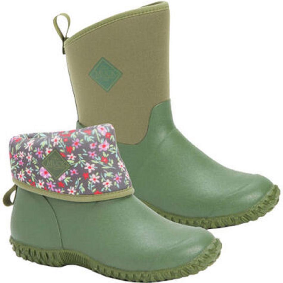 Green Muck Boot Muckster II Mid Women\'s Garden | UK_CR2670