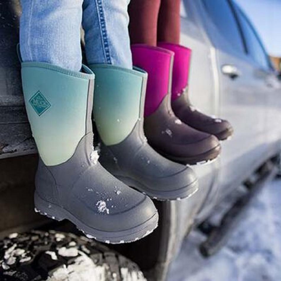 Grey Muck Boot Element Kid Snow | UK_TH8692