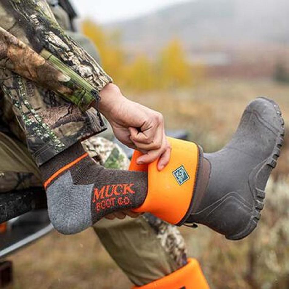 Grey Muck Boot Fieldblazer Classic Fleece - RealTree Edge Men's Shop All | UK_BH4685