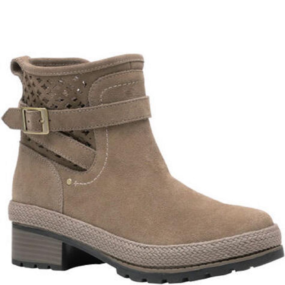 Grey Muck Boot Liberty Ankle Waterproof Suede Women\'s Shop All | UK_UV7249