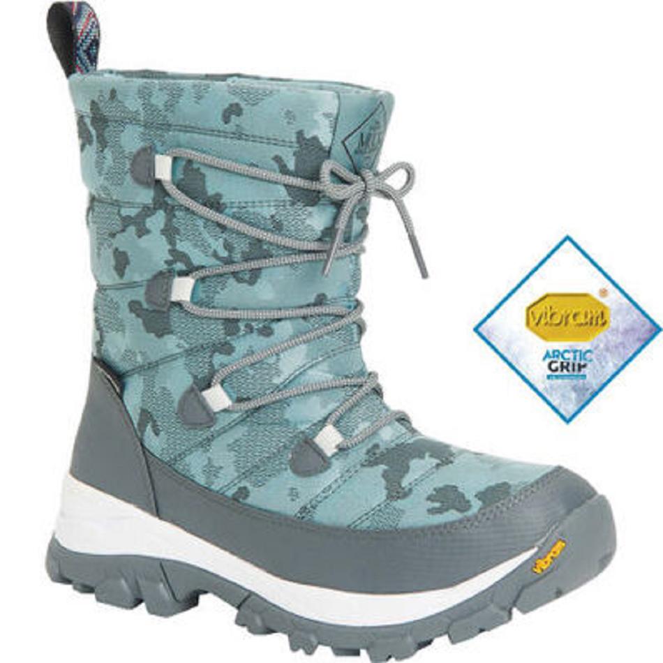 Grey Muck Boot Nomadic Sport AGAT Lace Women\'s Snow | UK_XC4407