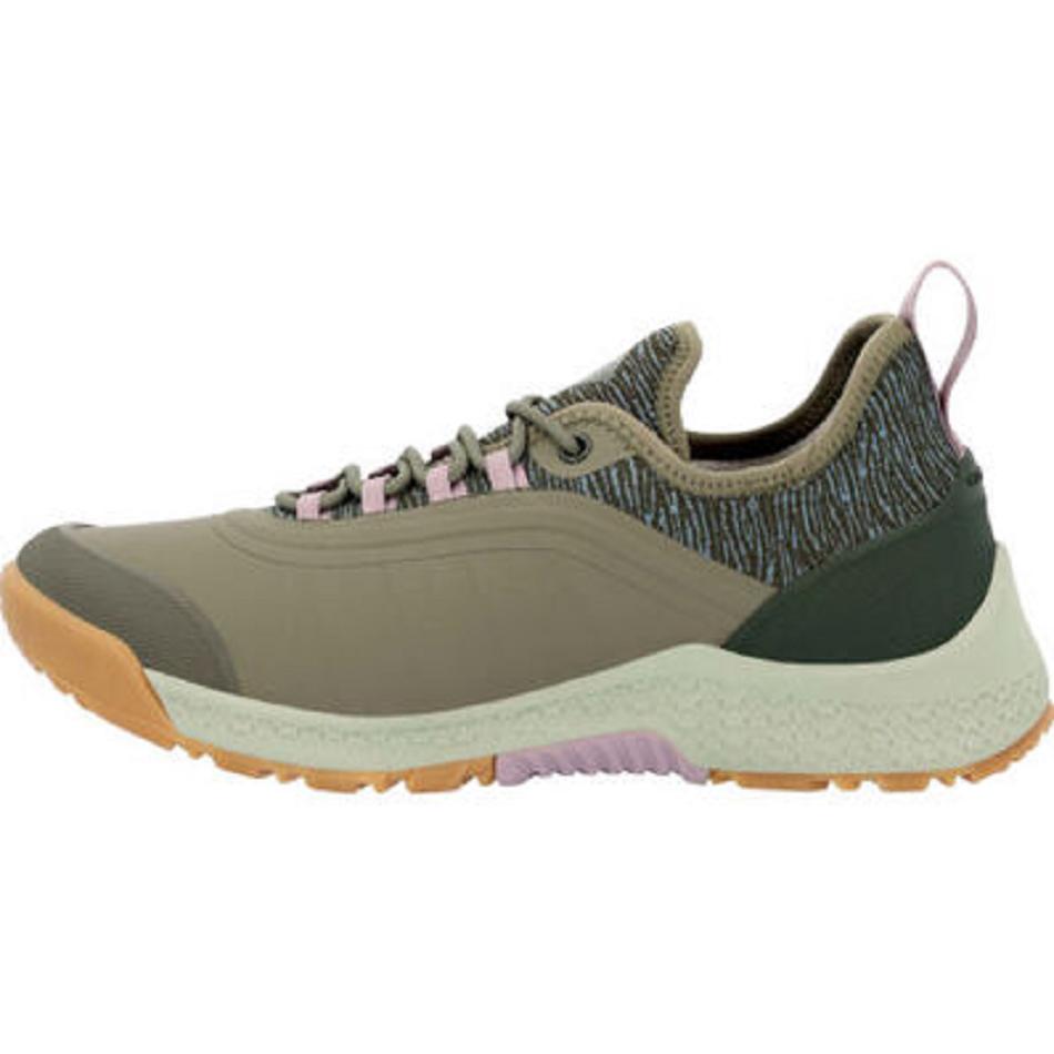 Olive Muck Boot Outscape Lace Up Shoe Women's Outdoor Activity | UK_YQ7999