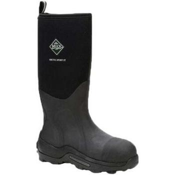 Black Muck Boot Arctic Sport Steel Toe Men's Tall Boots | UK_EG8324