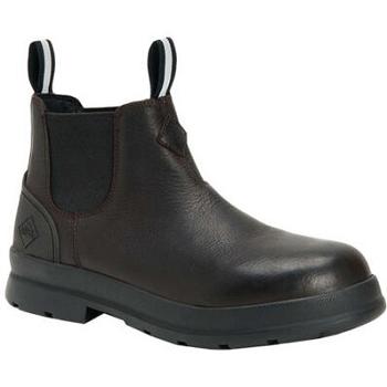 Black Muck Boot Chore Farm Leather Chelsea Men's Shop All | UK_CG2475