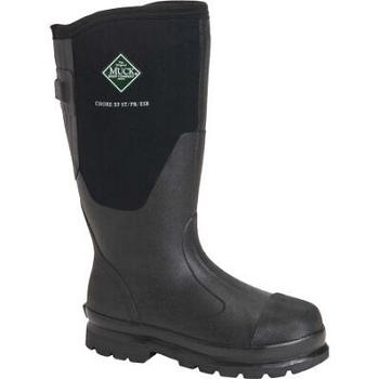 Black Muck Boot Chore Steel Toe Tall Wide Calf Women's Shop All | UK_NN5299