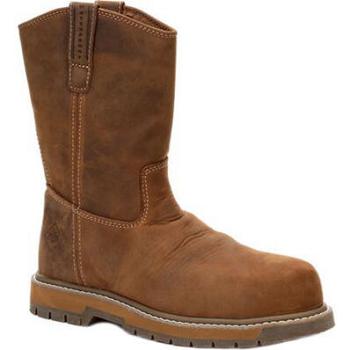 Brown Muck Boot Comp Toe Wellie Men's Shop All | UK_YJ5907