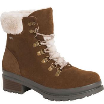 Brown Muck Boot Liberty Alpine Waterproof Suede Lace up Women's Shop All | UK_O2196