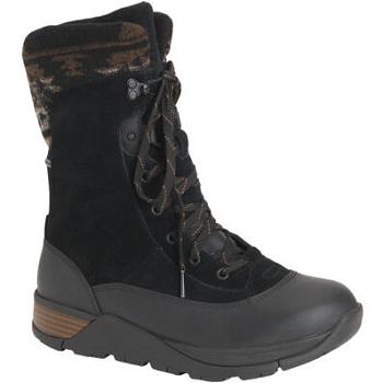 Camo Muck Boot Apres Lace Leather Women's Snow | UK_SU3383