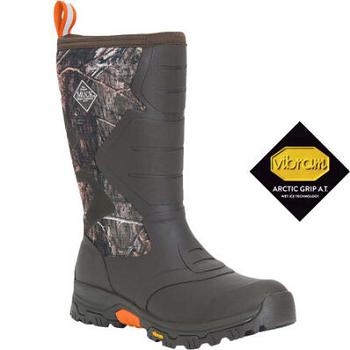 Camo Muck Boot Mossy Oak Apex Pro Vibram Arctic Grip All-Terrain Men's Outdoor Activity | UK_AS9488